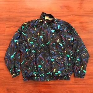 Vintage 90s Prince confetti windbreaker